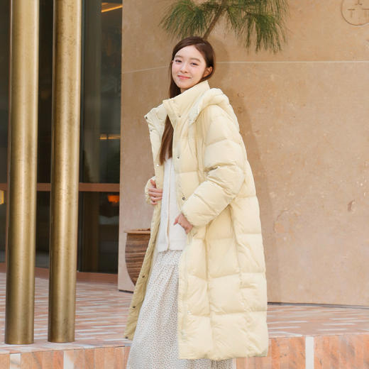 韩版设计师款连帽羽绒服-纪念日百货门店同款166546417 商品图0