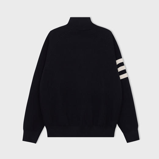 【新品上新】HX 冬季小立领开胸毛衫S107544123101 商品图3