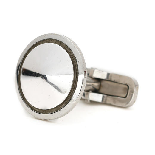 8055187069489 GIORGIO ARMANI 【100%银】男式简约时尚大方圆形西服正装配饰袖扣 商品图4