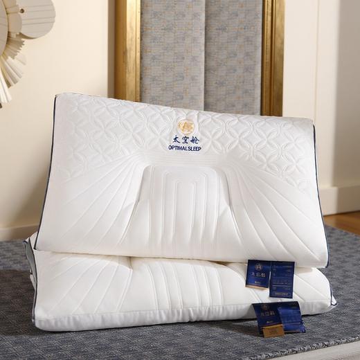 ROMASTER罗马世家 太空舱乳胶枕 亲肤柔软 吸湿排汗 商品图0