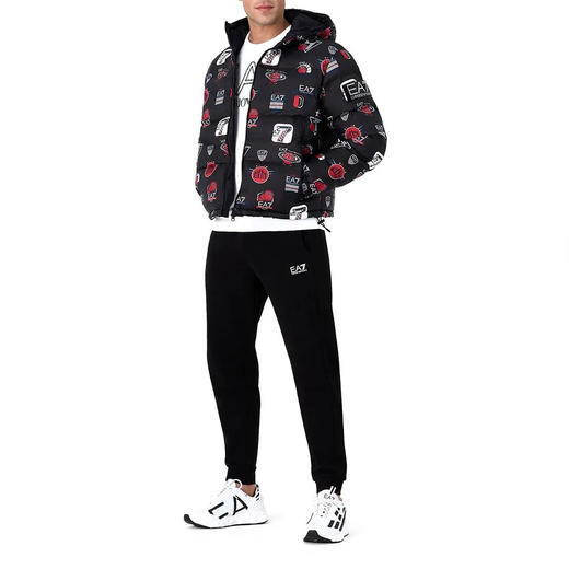 【超惠秒】Armani EA7 男士百搭潮流运动休闲保暖夹克棉服11706 商品图9