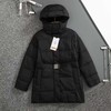 D110724收腰带款六格羽绒服女士2025秋冬新款中长款外套 商品缩略图4