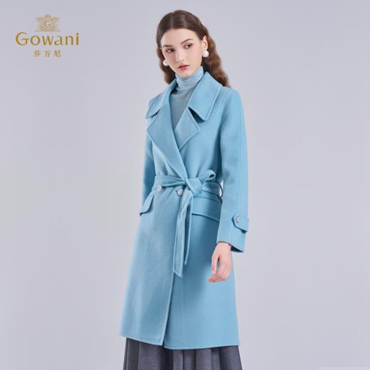 【羊绒】乔万尼羊毛羊绒大衣新款收腰高级感毛呢外套ET4A827 商品图2