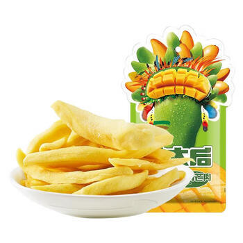 来伊份芒太后青芒果干108g 水果干果脯青芒肉蜜饯果干 休闲零食 /休闲食品 /蜜饯果干 /芒果干 商品图4