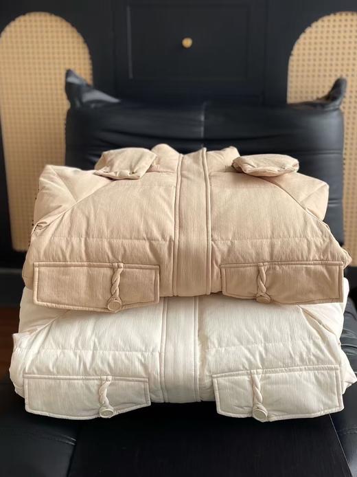 双十一活动雪*飞剪标加厚长款连帽羽绒服 商品图8