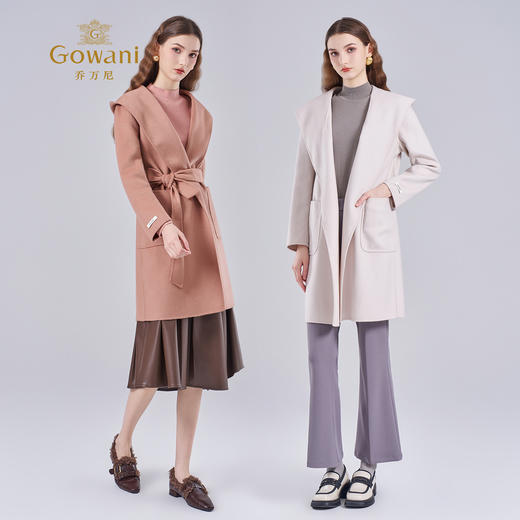 【100%绵羊毛】乔万尼大衣法式浴袍设计外套EF4A237 商品图2