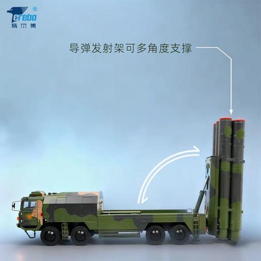 【长春航展、九三阅兵纪念品-新品重磅】特尔博-1:32红旗19地空导弹车模型合金仿真成品红旗-19装甲车摆件 商品图3