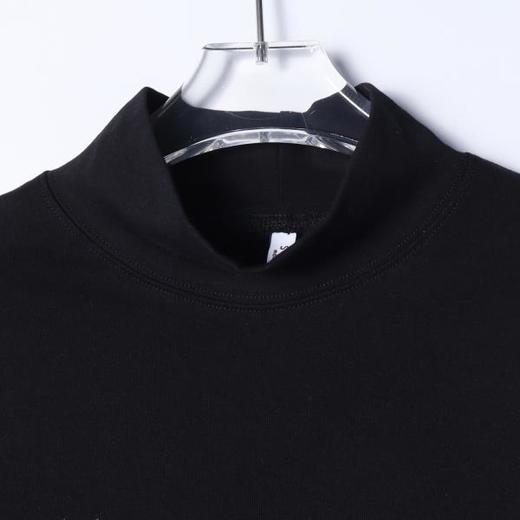 T4983SDSA男士秋冬新款痞帅男装潮牌撞色南瓜印花半高领长袖T恤时尚潮 商品图2