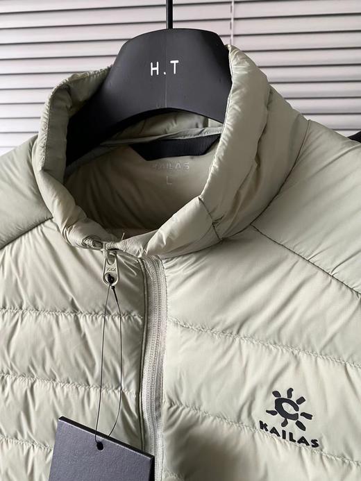 D110748男女情侣款冬季保暖男士立领鹅绒马甲 商品图8