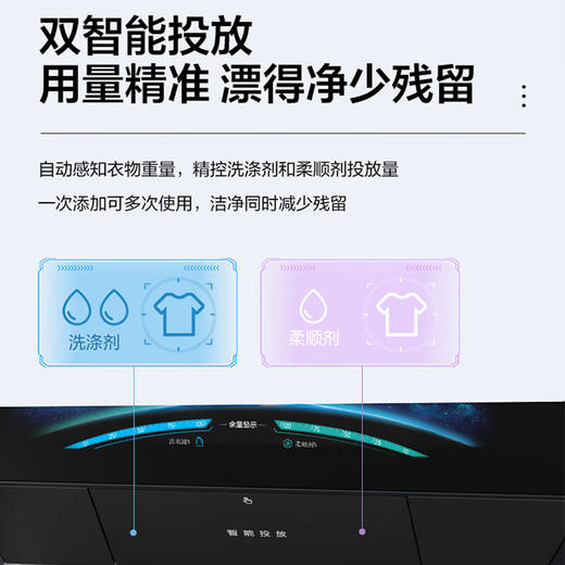 海尔（Haier）波轮洗衣机全自动13KG 25年新品丨双动力+智慧球+494大筒+智投精华洗 商场同款XQS130-MBDEV88A9U1 商品图7
