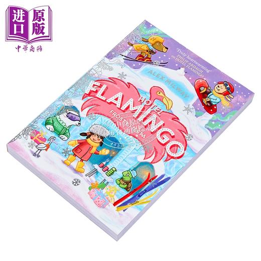 【中商原版】火烈鸟公馆5 Hotel Flamingo Frosty Fiesta 英文原版 儿童插图章节故事小说读物 系列第五部 冒险故事 进口童书 商品图1