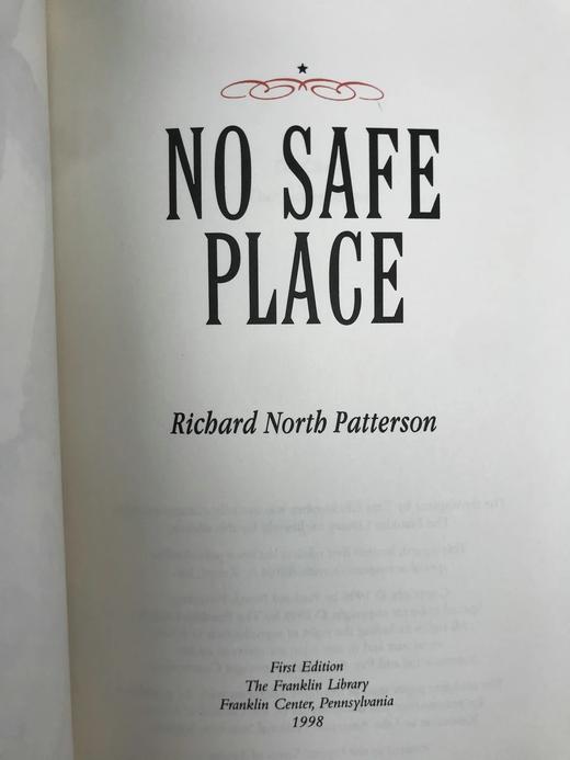 签名首版！帕特森《无处可逃》 富兰克林图书馆豪华仿皮本 商品图4