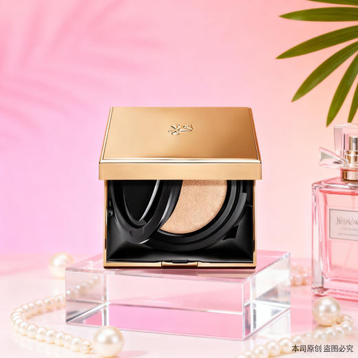 【双12嗨购节】【全球购*赠护手霜】【热销】LANCÔME兰蔻菁纯气垫bb霜粉底液遮瑕保湿持久不脱妆控油防晒精华气垫5g·双十一现货开抢 商品图1