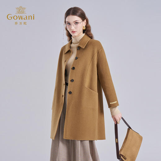 【100%绵羊毛】乔万尼毛呢外套经典设计EF4A142 商品图1