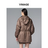 VIMAGE纬漫纪工装风腰部抽绳大口袋设计休闲时尚棉娄V2410102 商品缩略图4