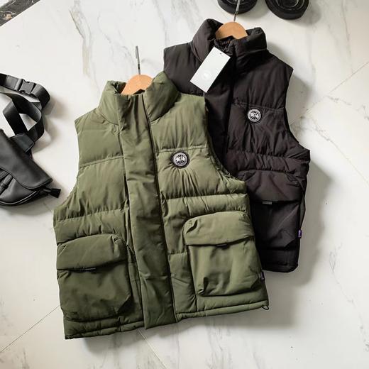 D110787秋冬新款立体裁剪保暖性极强立领棉马甲 商品图0