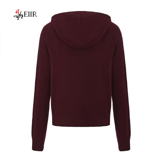 司歌羊毛长袖连帽衫毛衣女秋冬休闲G92G2601 商品图3