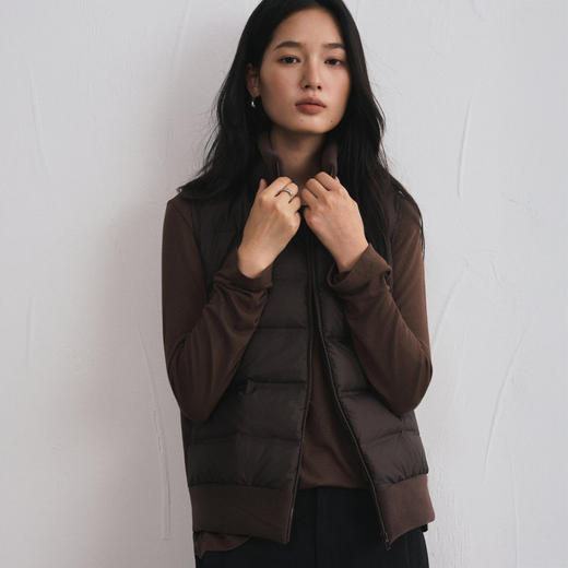 Dr.foever 轻暖拼接羽绒服/马甲 保暖舒适 轻便百搭 多色可选（3-5天发货） 商品图10