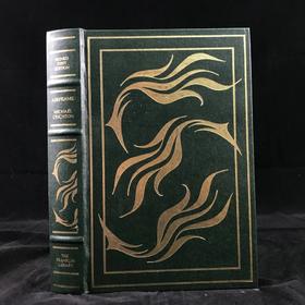 签名首版！迈克尔·克莱顿《机身》 富兰克林图书馆豪华仿皮本