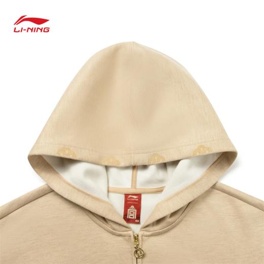 【孙颖莎同款】李宁中国文化系列故宫联名女子宽松套头连帽卫衣AWDVB40 商品图6