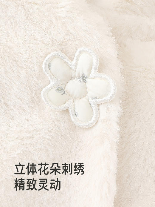 英氏超韧绒婴儿羽绒哈衣宝宝连体衣3A抗菌防静电新款YRHFJ4R037A 商品图4