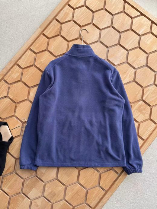 D110708秋冬双面摇粒绒拉链衫男士户外轻徒步防寒保暖外套 商品图5