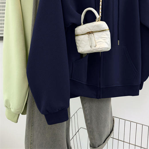 秋冬季棉质卫衣外套 多色连帽美式休闲百搭外套 商品图2