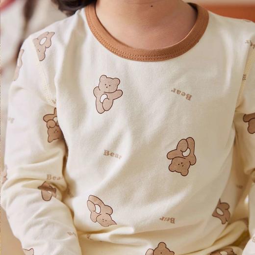 宝宝内衣套装纯棉秋季男童秋衣秋裤女童家居服儿童打底小童童装潮 商品图4