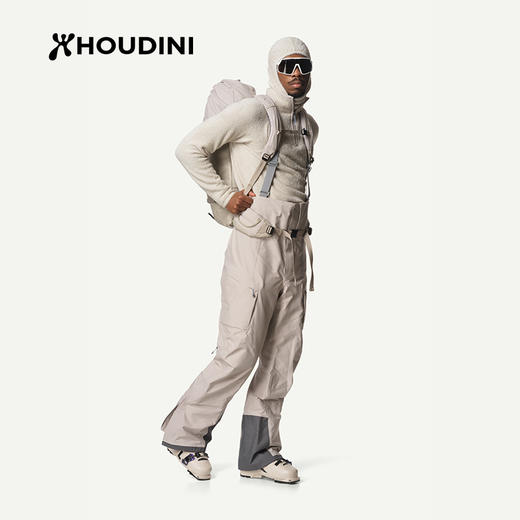 HOUDINI胡丁尼Lykan Half莱肯户外25冬新男套头半拉链长袖衫毛衣 830065 商品图7