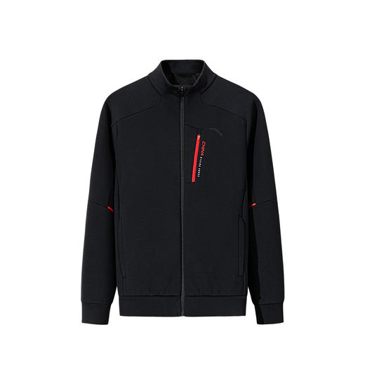 安踏针织运动外套男加绒保暖立领健身跑步上衣152547703N-3 商品图2