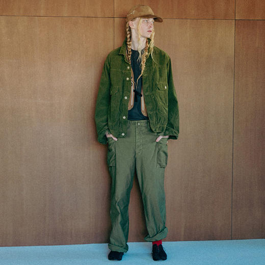 INNAT TYPE-2 TRUCKER JACKET 男女款天然染色灯芯绒工装夹克外套 商品图1