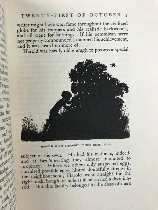 作家画家双签名限量版！1930年 格雷厄姆《梦里春秋》 谢泼德28幅插图 精装32开带书匣 商品图8