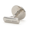 8055187069489 GIORGIO ARMANI 【100%银】男式简约时尚大方圆形西服正装配饰袖扣 商品缩略图2