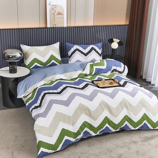 【百分之百棉】红豆人生家纺全棉四件套-休闲假日 商品图1