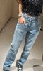 女款刺绣牛仔裤长裤la025 商品缩略图3