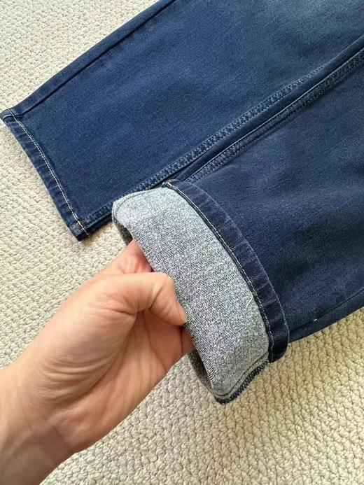 D110728秋冬加绒加厚！匠心丹宁25年男士551牛仔裤 商品图9