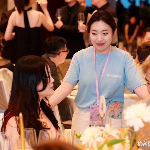 【酒展T恤限定】| 2025 新版 100% CHAMPAGNE 烟火T恤 蓝/黑/白 商品图1