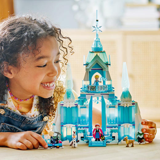5702017591933 乐高Lego 拼搭积木 迪士尼43244艾莎冰雪宫殿儿童益智玩具6岁以上 商品图3