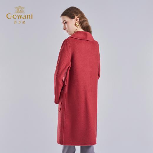 【羊绒】乔万尼羊毛大衣新款秋冬高级感羊绒毛呢外套ET4A836 商品图4