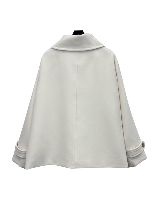 女款短款廓形羊毛呢大衣ba 商品图1