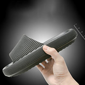 内野XS 日式厚底拖鞋 黑色