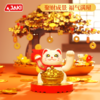 【光能驱动 金树招财】太阳能招财猫 暴富招财树 阳光聚福 八方来财 万事皆如意玩具拼搭积木 新年礼物 商品缩略图3
