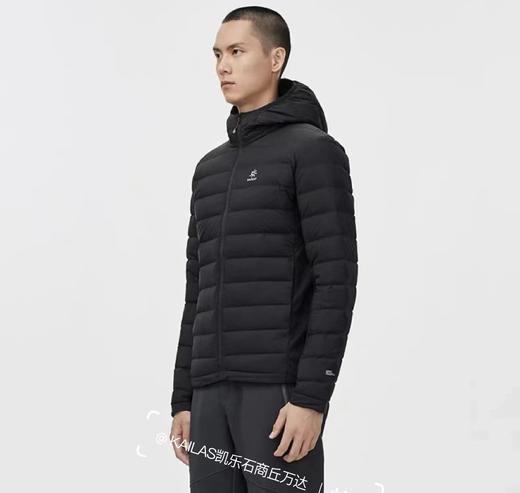 D110714新款MONT XO中国登山系列纯色户外防风防泼水保暖连帽轻薄羽绒服 商品图11