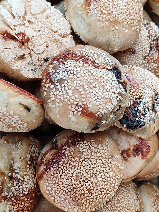 福建福清东张紫菜饼光饼肉光饼香酥芝麻饼当天现做 商品图2