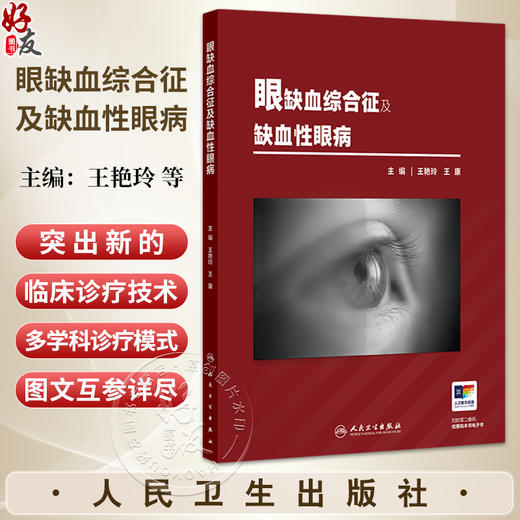 眼缺血综合征及缺血性眼病 王艳玲 王康 主编 本书对以眼缺血综合征为主的缺血相关眼病的基础等治疗进行系统梳理 人民卫生出版社 商品图0