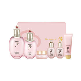 Whoo后 拱辰享 水妍清透平衡水乳六件套（2瓶正装4瓶中样）