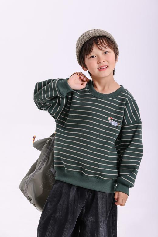 Rarmoell拉慕儿25126萌趣条纹刺绣卫衣 商品图4