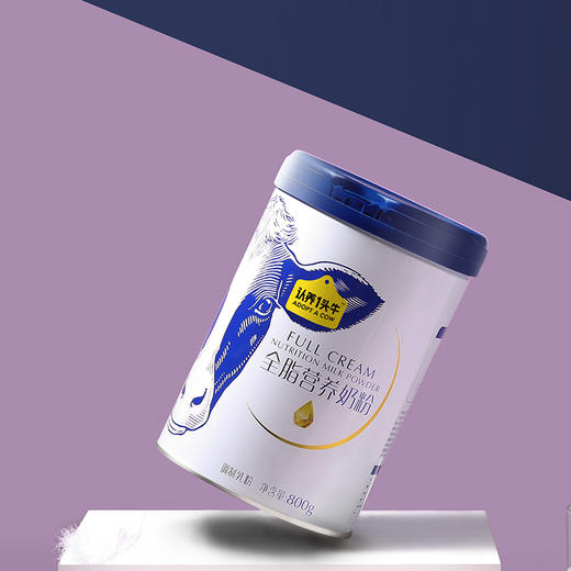 【认养一头牛】全脂营养奶粉800g-一罐装 商品图2
