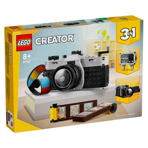 5702017584966 乐高Lego 积木拼搭 创意百变31147复古相机 儿童玩具8岁以上益智 商品图0