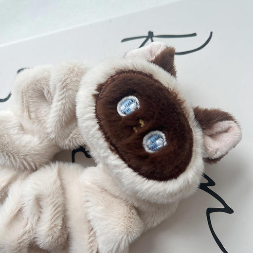 芝麻糊暹罗毛绒发圈-纪念日百货门店同款166599703 商品图2